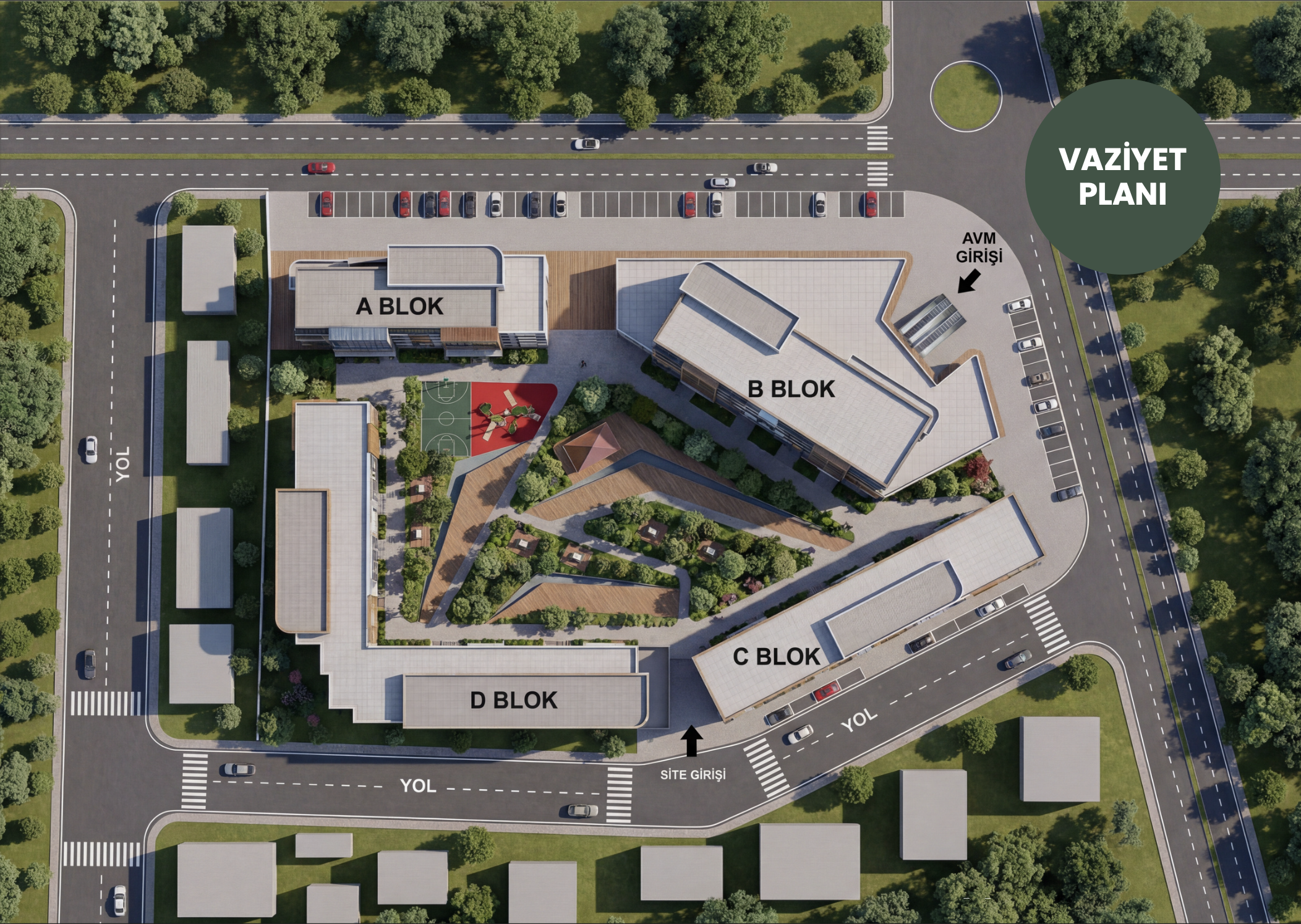 Otto City vaziyet planı